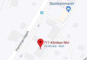 Vägbeskrivning 711-Kliniken Norrahammar